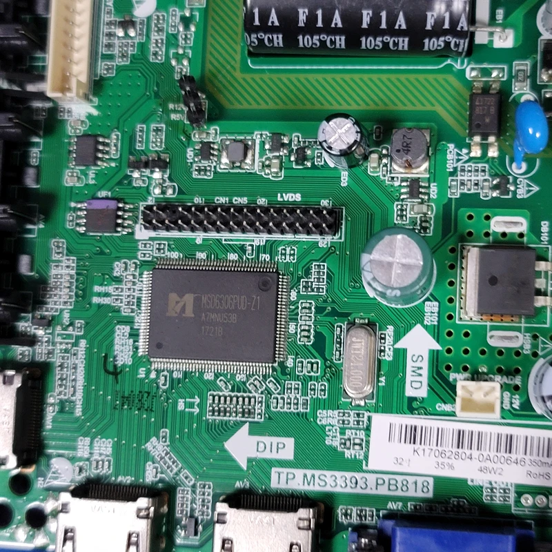 Материнская плата LCD TV TP.MS3993.PB818 | Электроника