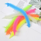 3 шт.компл. растягивающаяся веревка из термопластичной резины, антистрессовые игрушки, растягивающаяся веревка для аутизма, игрушки для декомпрессии, сжимаемая игрушка