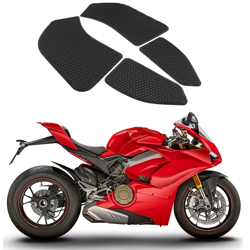 

Motorcycle Fuel Tank Sticker Gas Fuel Oil Tank Pad Protector for Ducati V4 1100/S1100/V4 S1100 CORSE/SPECIALE 1100
