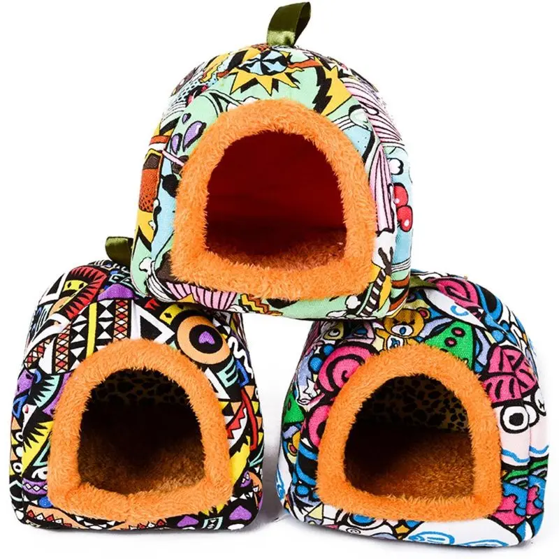 Свитер с маленькими животными из Гвинеи хомяк домашняя кровать ежиком теплая