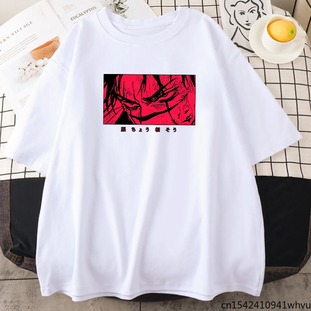 

Jujutsu Kaisen Women T Shirts Fashion Oversized O Neck Hip Hop Streetwear Summer Short Sleeve Loose Casual
