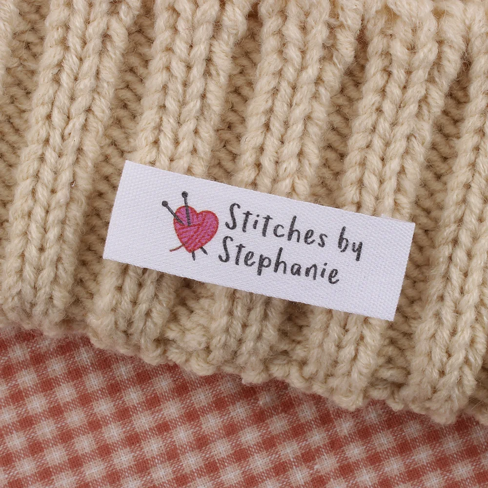 

Sewing Labels, brand labels, fabric , handmade labels, high quality printing, Personalized Brand , Business Name (MD2017)