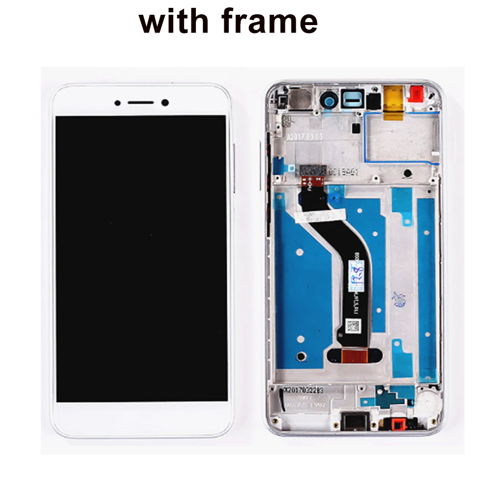 100% тестирование 5 0 ''ЖК дисплей для Huawei P8 Lite ЖК-дисплей с сенсорным экраном в