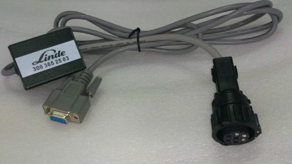 Вилочный погрузчик Linde полный набор диагностических инструментов CanBox+ кабель TruckDoctor+ кабель двигателя+ Touchbook CF-52 ноутбука+ программа диагностики