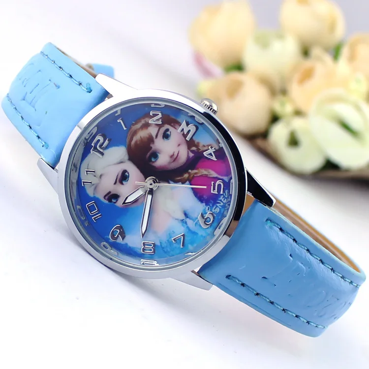 Популярные детские часы с мультяшным рисунком модные высококачественные