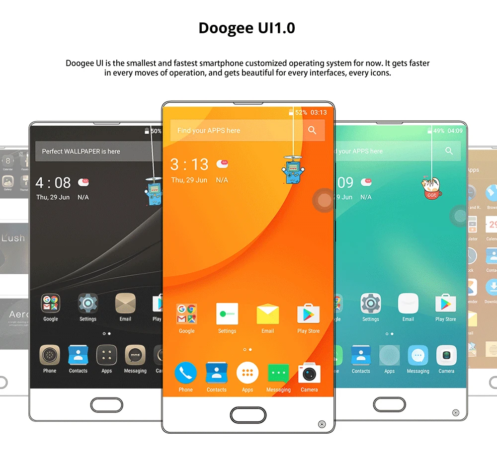 Американская версия DOOGEE MIX 4 Гб+ 64 Гб безрамный смартфон Двойная камера 5,5 ''AMOLED MTK Helio P25 Восьмиядерный мобильный телефон