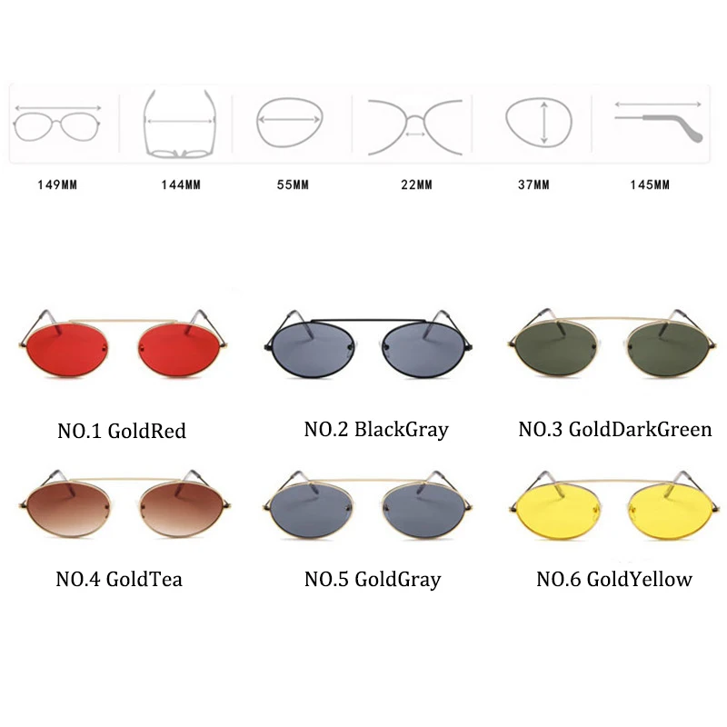 Женские круглые солнцезащитные очки LeonLion винтажные маленькие в стиле ретро