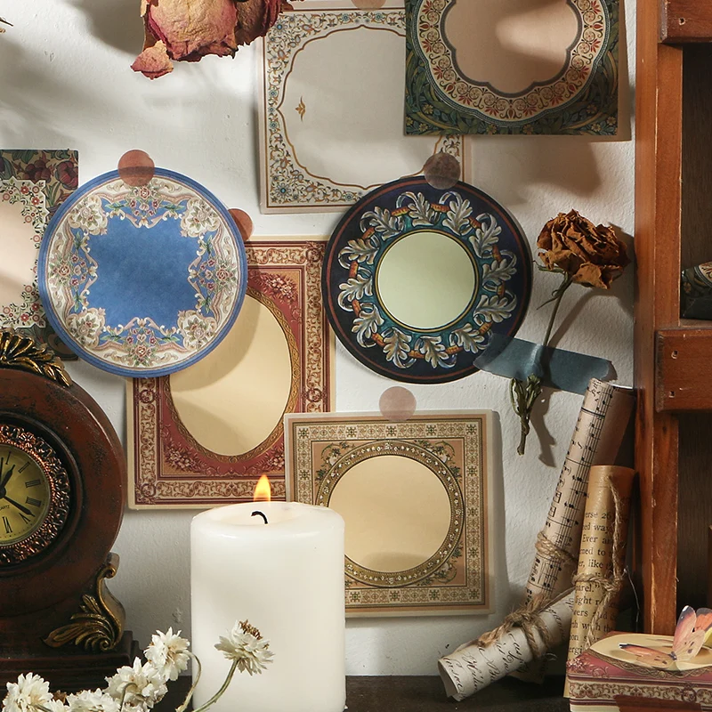 30 шт./компл. винтажные средневековые блокноты липкие заметки серия Флит дневник в