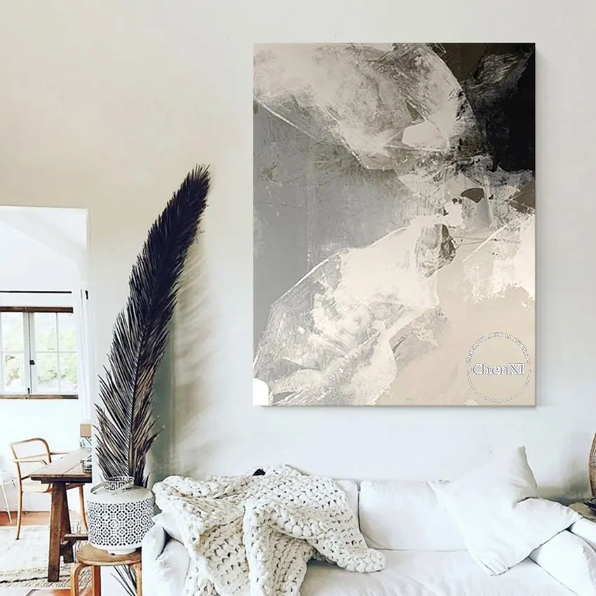 Бесплатная доставка абстрактная картина маслом на холсте домашнее искусство