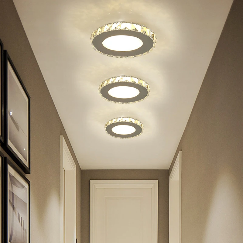 

скандинавский светодиодная хрустальная люстра потолочная круглая современная Звезда цветок потолочные светильники для дома кухни спальн...