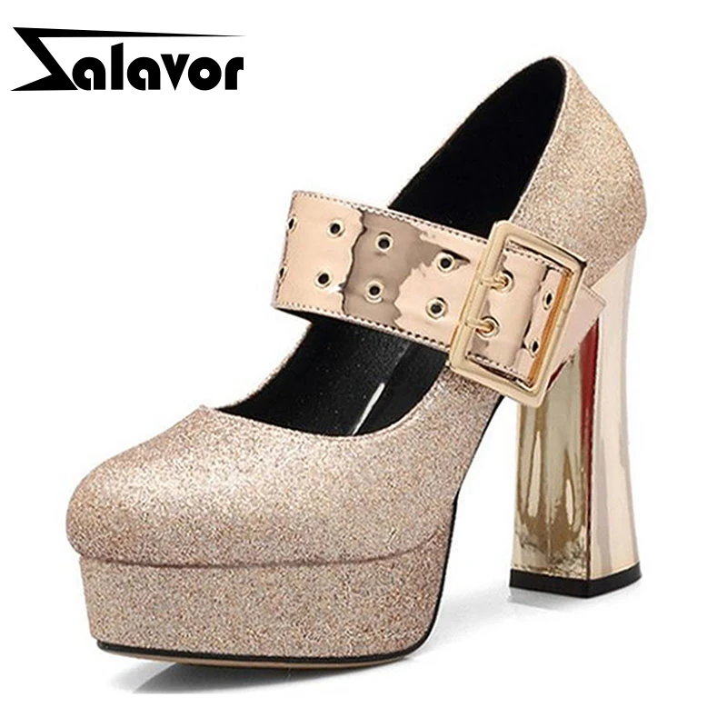 Пикантные женские туфли на платформе высоком каблуке размеры 32-42 | Обувь