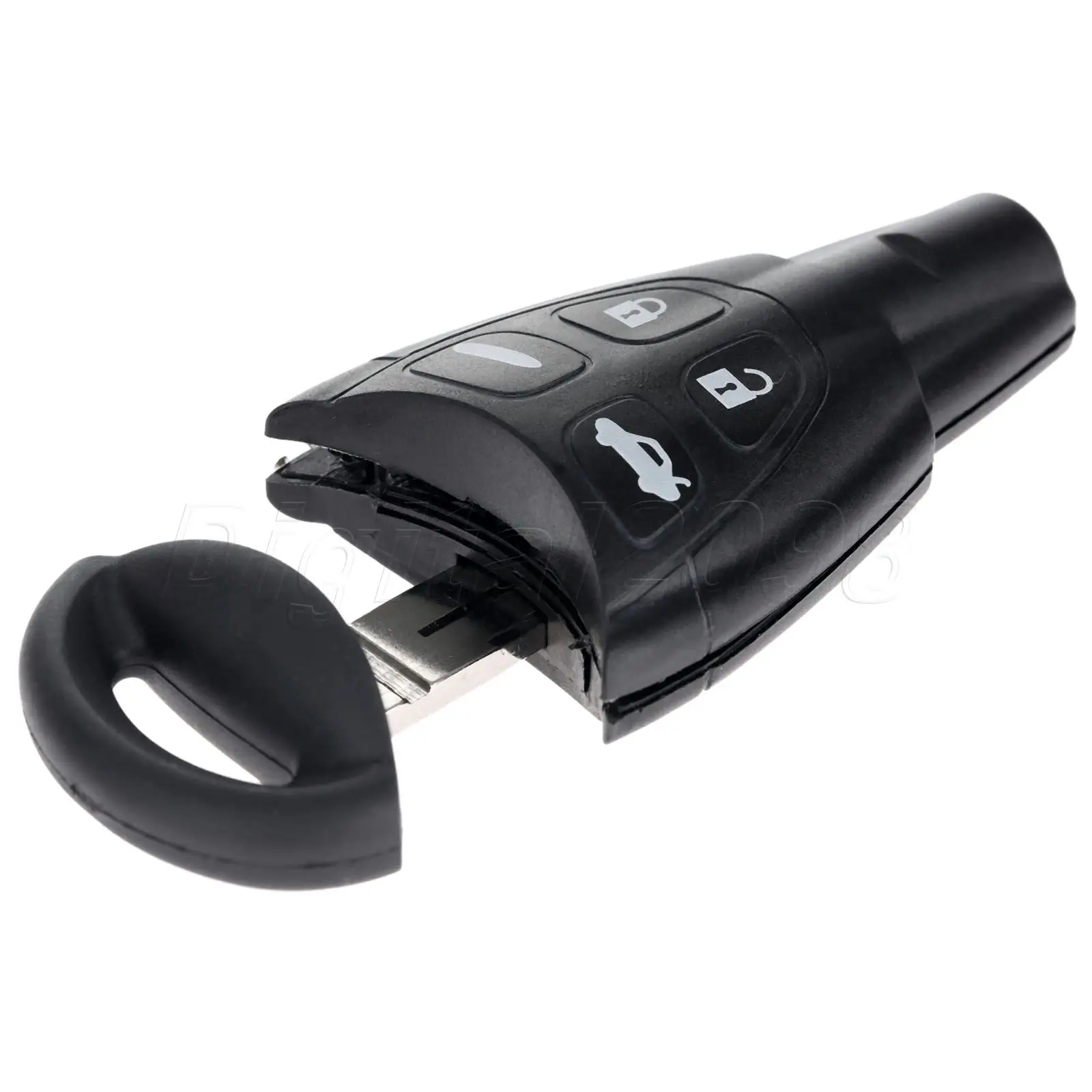 Чехол дистанционного ключа Yetaha чехол-брелок с 4 кнопками для SAAB 2003 2004 2005 2006 9-3 Sport