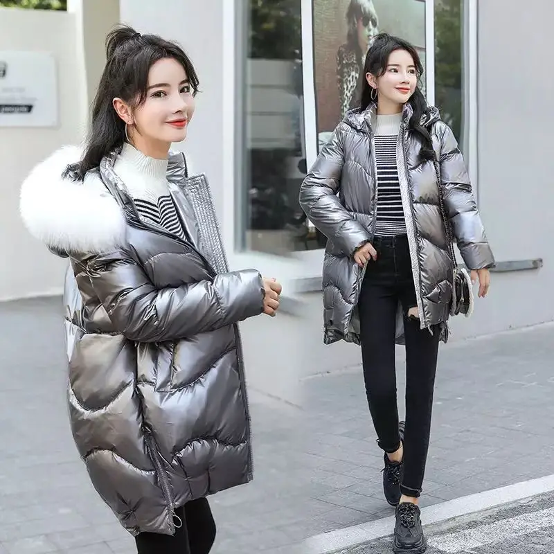 2021 New Arrival Fashion Slim Women Winter Jacket Cotton Padded Warm Thicken Ladies Coat Long Coats Parka Womens Jackets s1315