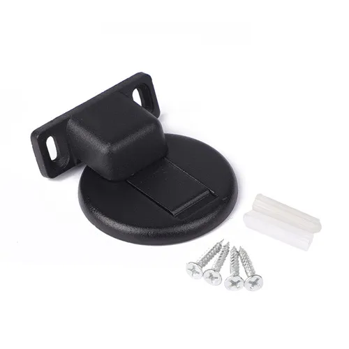 E Magnetic Door Holder Stopper Invisible Doorstop Wall Floor Mount Safety Catch Stainless Steel Door Suction Bedroom Supplies - Цвет: E
