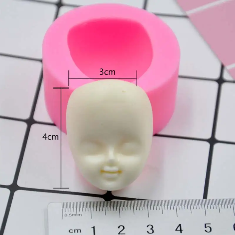 Милые маленькие куклы голова уход за кожей лица пресс форм мягкой глины