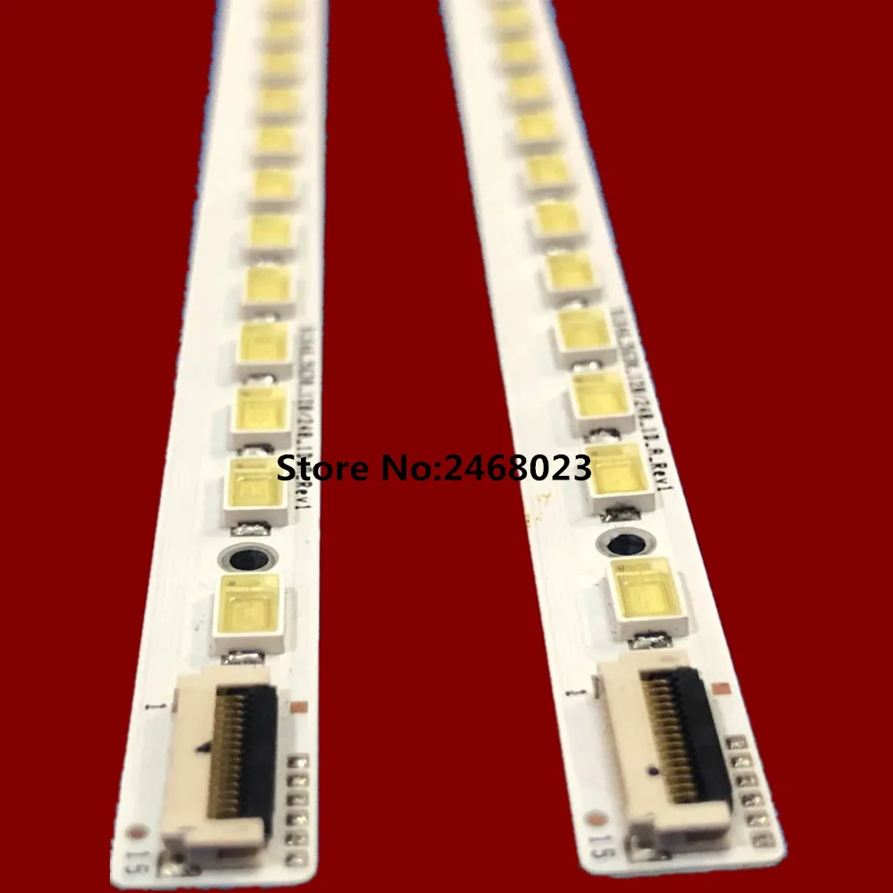 2 шт. светодиодная лента подсветки для KLV-46HX80 LJ64-02639A SLS46-5630-120/240-1D-A B-REV1 SLS46 5630 120/240 A B