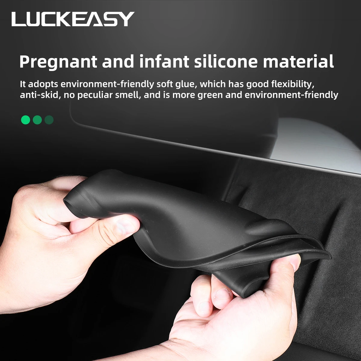 for tesla model 3 model y 2021 2022 silicone anti skid pad car phone wireless charging pad model3 non slip mat auto accessories free global shipping