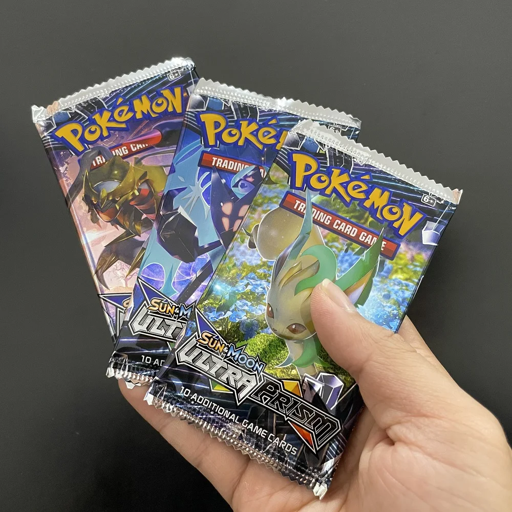 

324Pcs/Box English Game Collection Cards Pokemon Cards Booster Box Sun & Moon Evolution Sword Shield Hidden Fate Trading Card