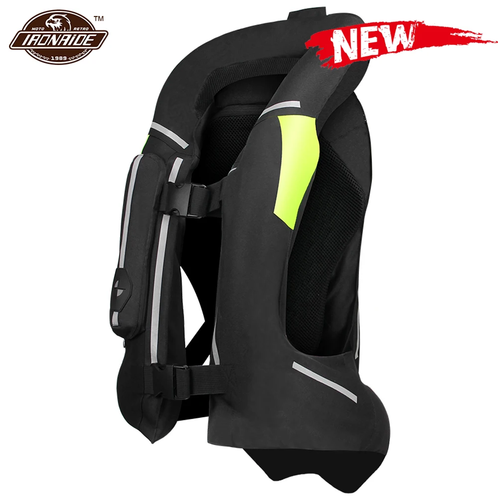 Новый мотоциклетный жилет с воздушной сумкой мотоциклетная куртка