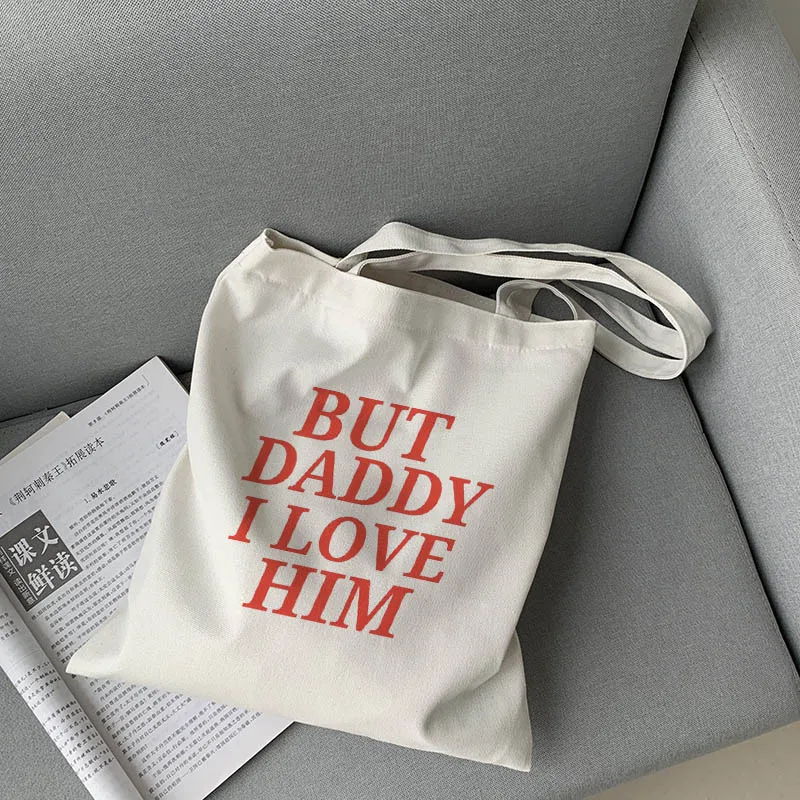 Холщовая Сумка для женщин вместительный саквояж покупок в стиле хип-хоп