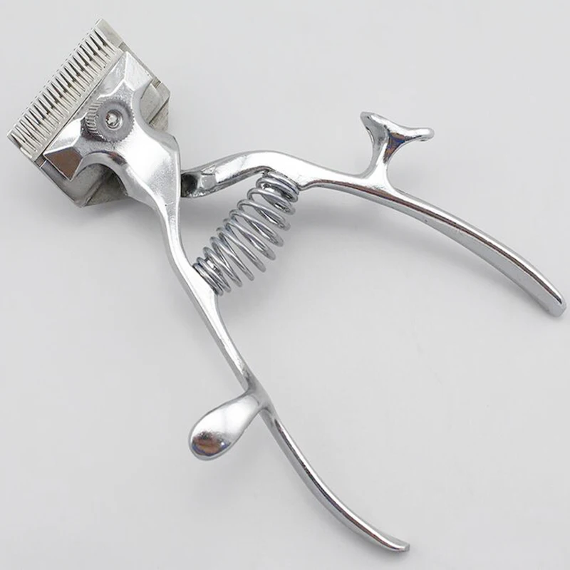 

Free shipping top quality Vintage Barber Hand Clipper Portable Hair Trimming Manual Hair Clippers