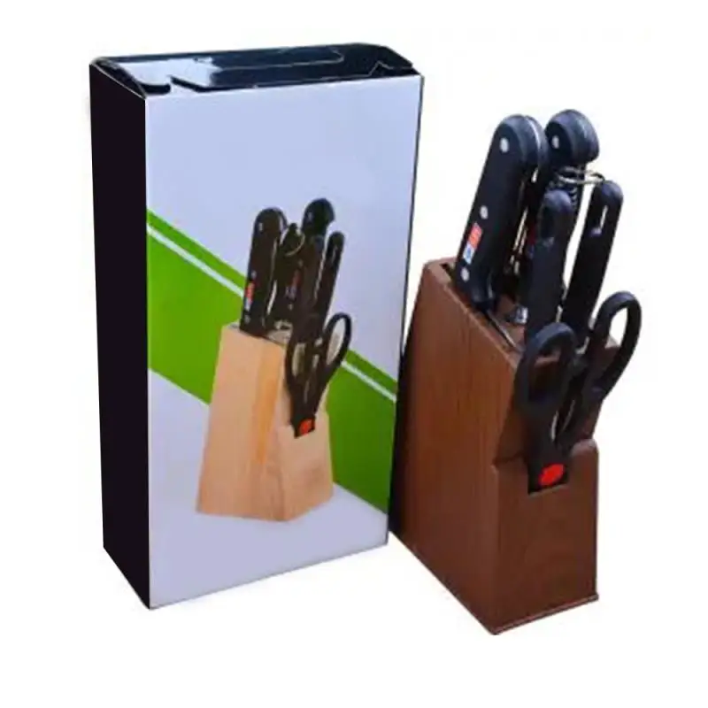 8 шт Ножи комплект Нержавеющая сталь набор Кухня посуда бытовой Sharp Комбинации