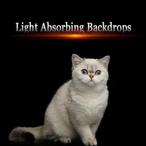 Фотофоны для съемки, утолщенная неотражающая фланелевая поглощающая легкая ткань для фотостудии, аксессуары для фона