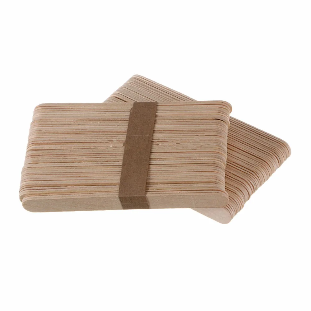 100 шт. деревянный одноразовый языкодержатель осмотр полости рта Медицинская