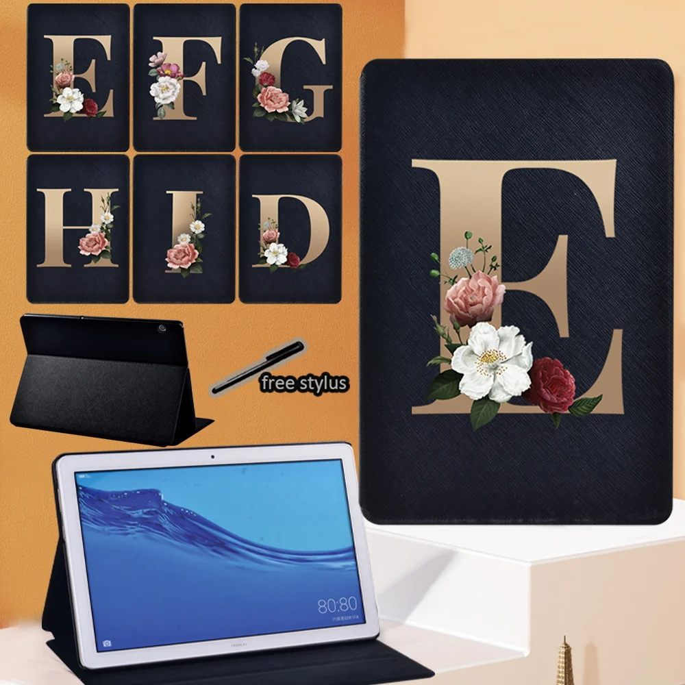 

Чехол для планшета Huawei MediaPad T3 8,0/T3 10 9,6 дюйма/T5 10 10,1 дюйма/MediaPad M5 Lite 10,1 дюйма/M5 10,8 дюйма, кожаный чехол