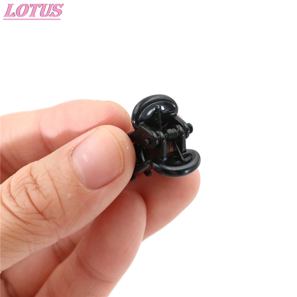 

Plastic hairpin small hairpin girl fashion mini clip crab hairpin gift 6 colors hot sale 12PCS