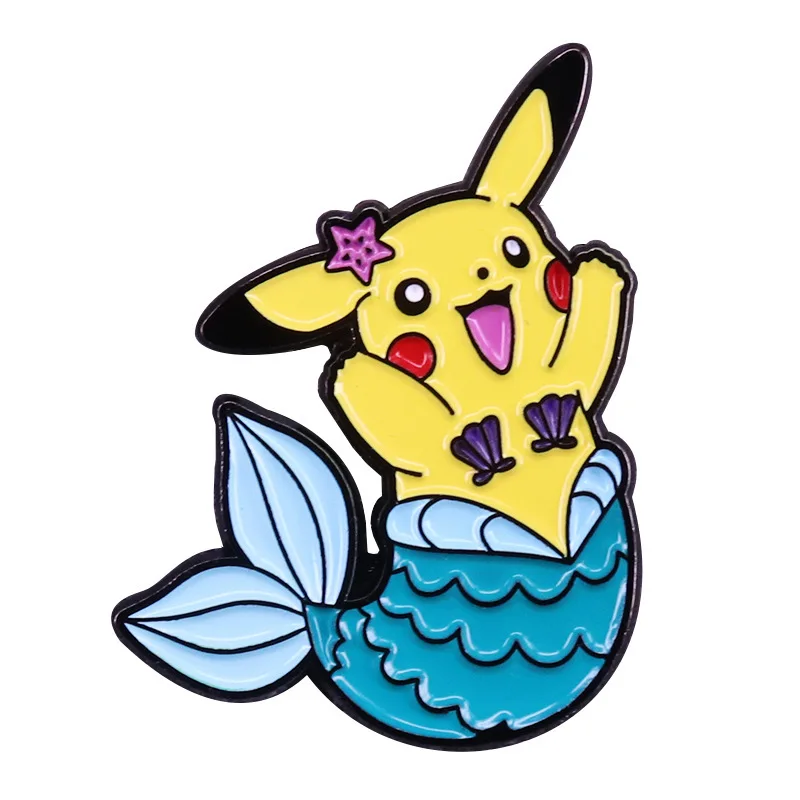 

Cute Anime Movies Pokeman Hard Enamel Pin Lapel Pins Japanese Fashion Game Brooch Badge Gifts for Fans Friends Wholesale
