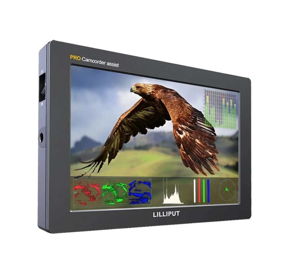 Монитор Lilliput Q7 PRO с камерой Full HD 7 дюймов новым 3D-LUT HDR SDI и HDMI-совместимым