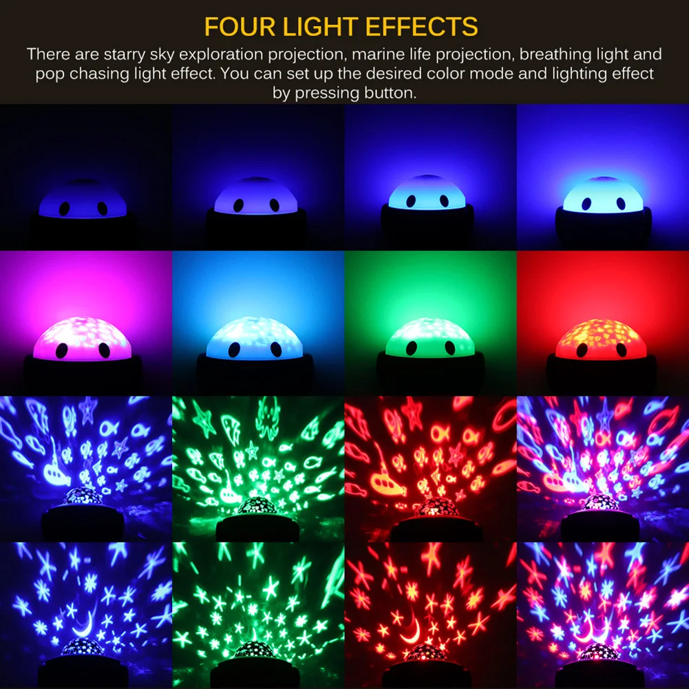 

Bluetooth-compatible White Noise Night Light Sleeping Comfort Machine Starry Sky Ocean Projector Light J99Store