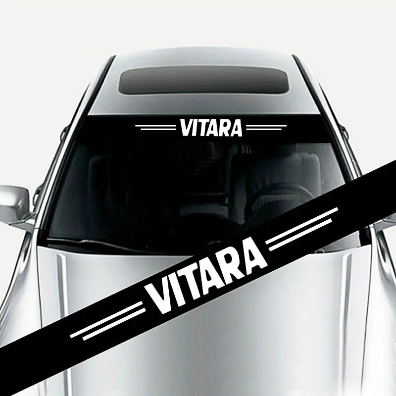 

Car Stickers For Suzuki Vitara 2008-2016-2021 Front Windshield Prevent Sunlight Reflection Decoration Decals Car Accessories