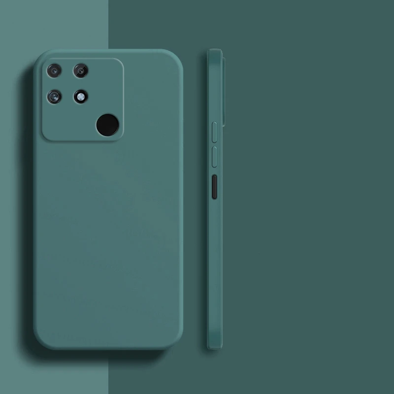 for realme narzo 50a case cover narzo 50a 50i 30a 30 5g cases liquid silicone shockproof tpu phone back case realme narzo 50a free global shipping