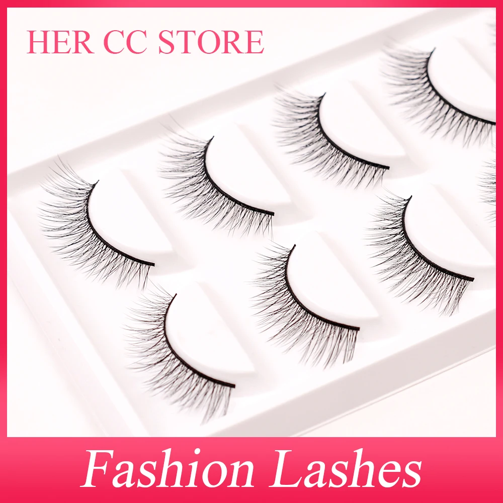 Индивидуальная упаковка 5 пар 0 07 мм 3D Мягкие драматические натуральные толстые