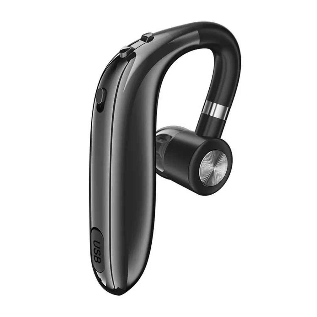 

Беспроводные Bluetooth-наушники V20 с ушным крючком и микрофоном