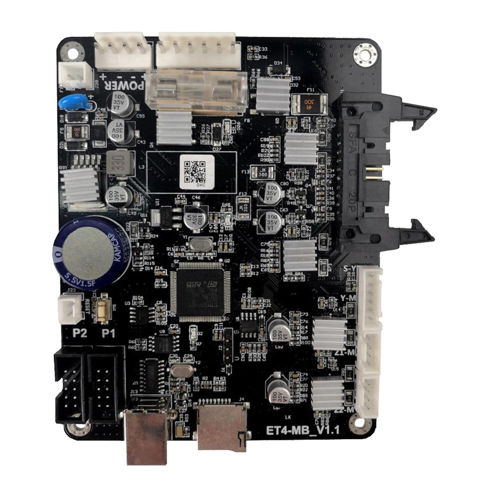 upgrade motherboard mainboard with tmc2208 256 for anet et4 pro 3d printer parts free global shipping