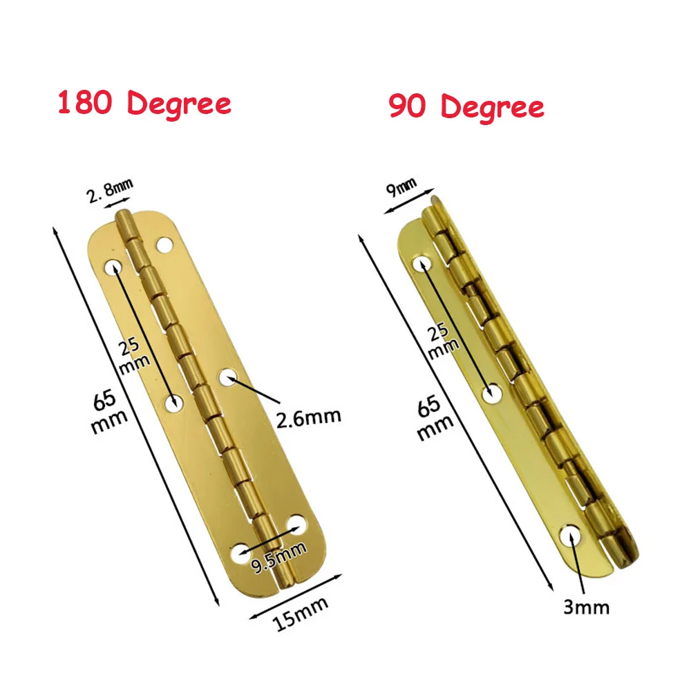 65 мм 90/180 градусов антикварная длинная складная деревянная коробка встроенный