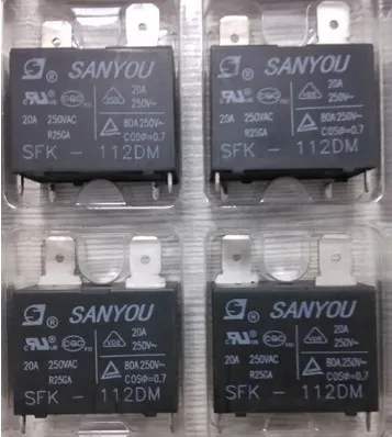 30 шт.! Оригинальное быстрое реле кондиционирования воздуха 20 А В переменного тока