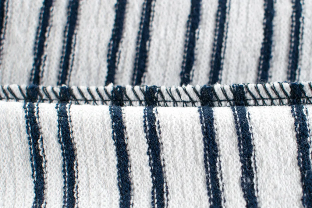 Милые вязаные топы в полоску с длинными рукавами для маленьких мальчиков и