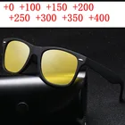 Очки для чтения мужские, женские, бифокальные, ночного видения, для дальнозоркости, увеличительная линза для очков + 1,0  + 4,0 NX