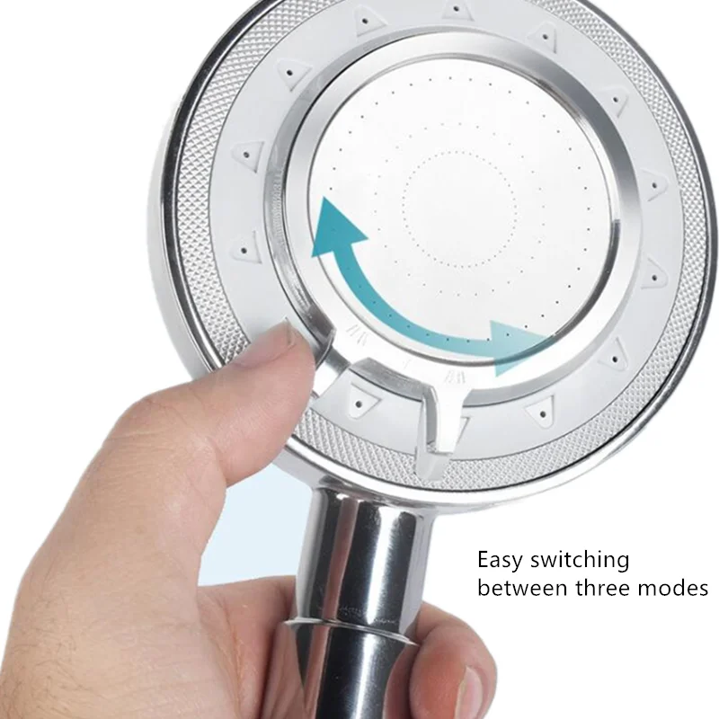 Многофункциональная ручная насадка для душа регулируемая высокого давления