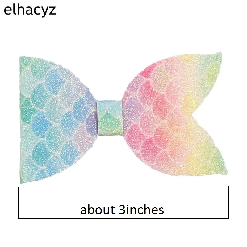 12 шт./лот новинка шикарные 3 ''блестящие радужные цвета заколки для волос