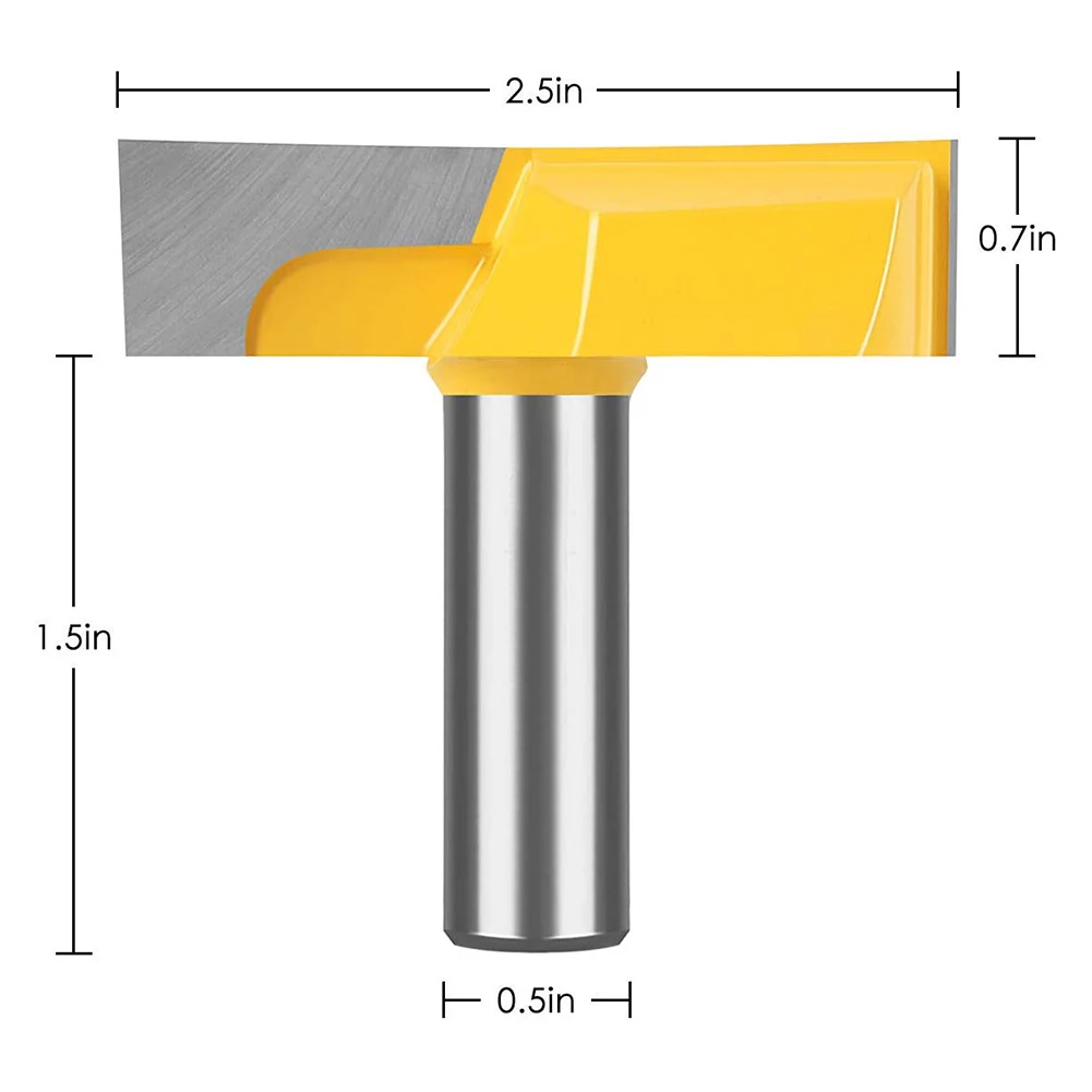 1/2 дюйма хвостовик деревообрабатывающий фреза Нижняя очистка долото для резки
