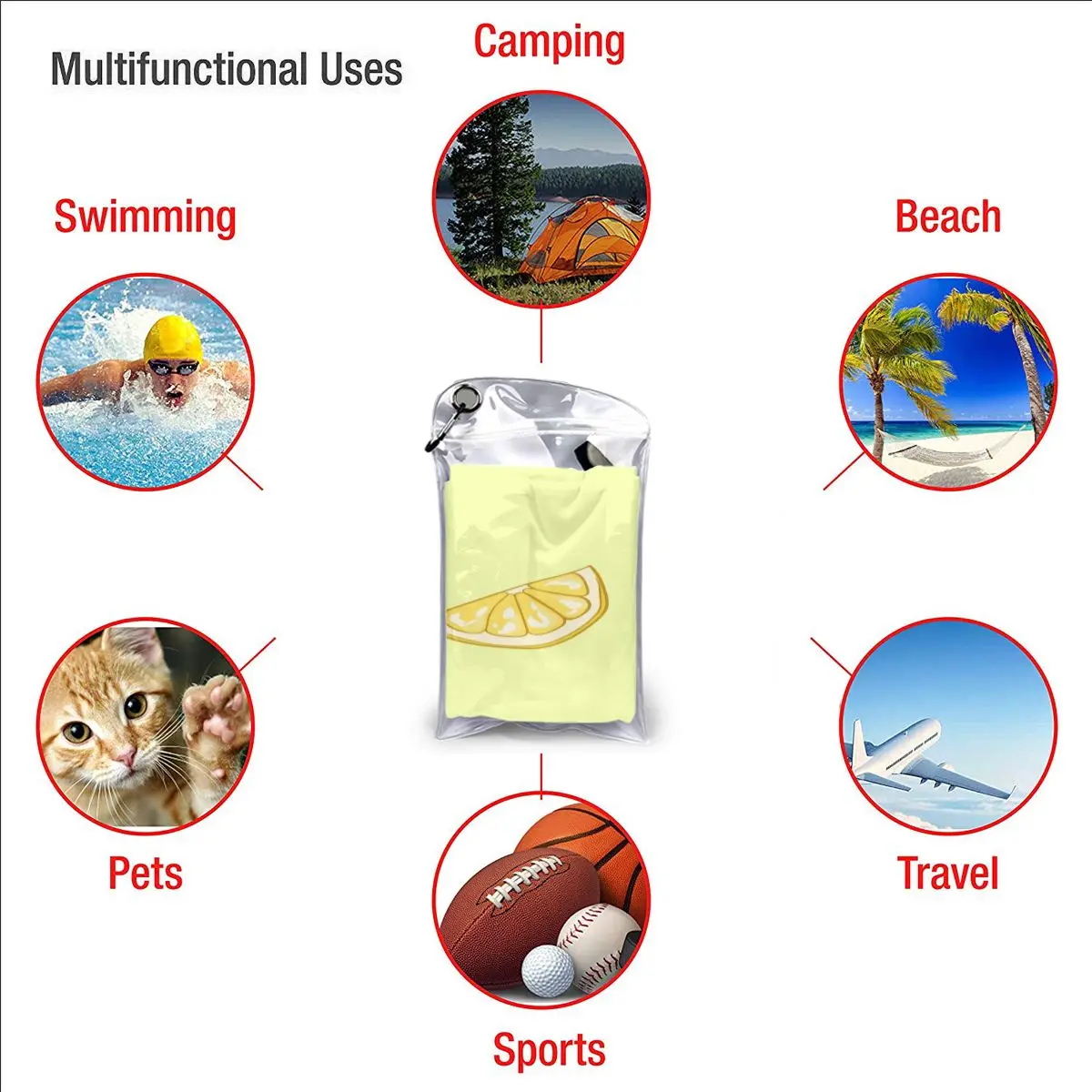 

Wearable Bath Towel Light Summer Lemon Soft and Absorbent Unique Towel for Hotel Home Bathroom Gifts Women Bathrob