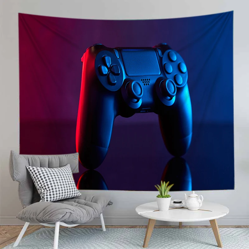 

Teenager Room Decoration Tapestry Witchcraft Tapestry Gamepad Decoration Wall Decoration Curtain Hippie Tapestry Room Decor