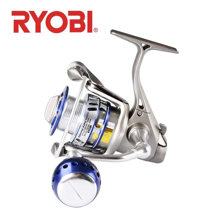 RYOBI Fishing King Sipnning Fishing Reels 1000-8000 6+1BB Gear Ratio 5.0:1/5.1:1Max Drag 2.5~10kg Metal Spool Reel Fishing Wheel