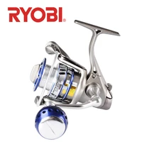 ryobi fishing king sipnning fishing reels 1000 8000 61bb gear ratio 5 015 11max drag 2 510kg metal spool reel fishing wheel
