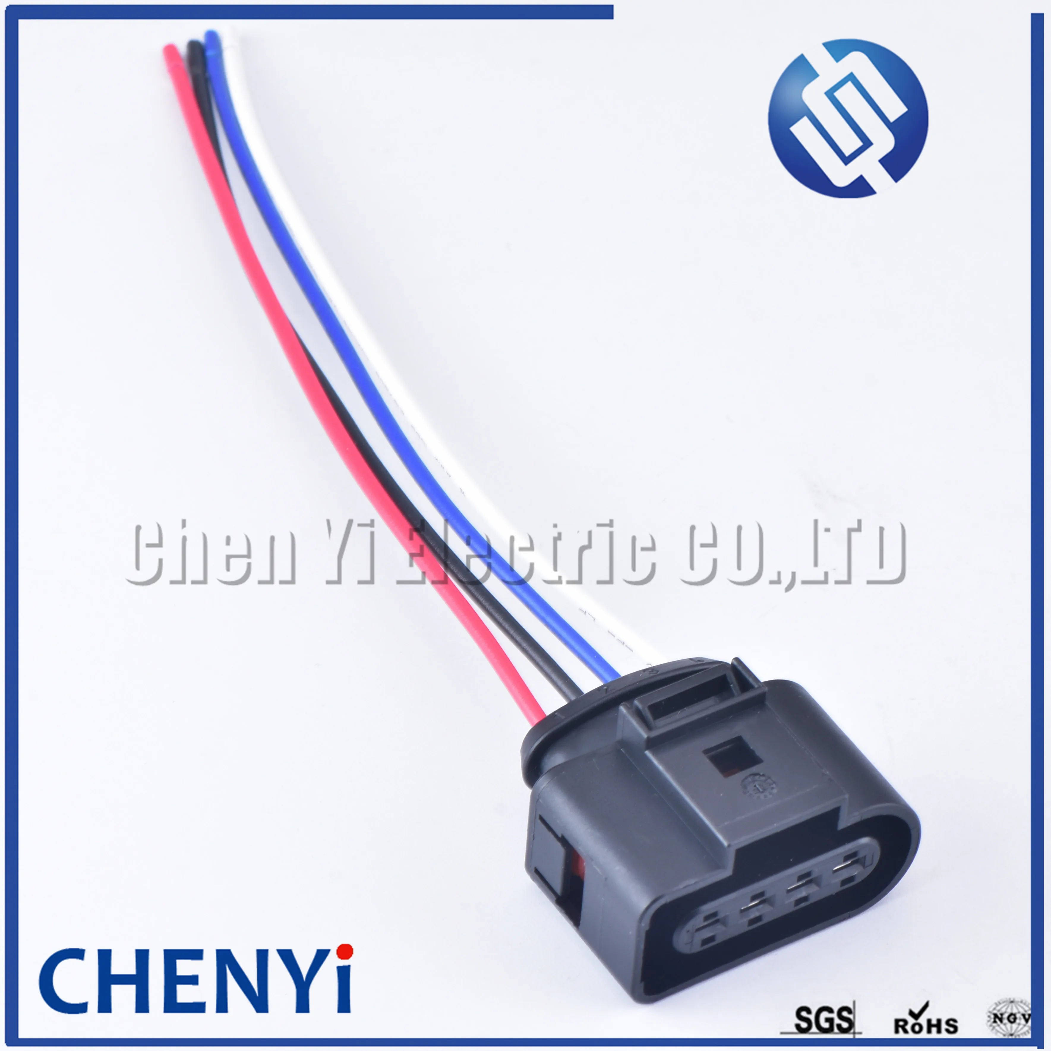 4-контактный автомобильный водонепроницаемый разъем, катушка зажигания, проводной штекер 8K0973724 для A4 A6 Q5 Q3 Golf Passat Bora с проводами